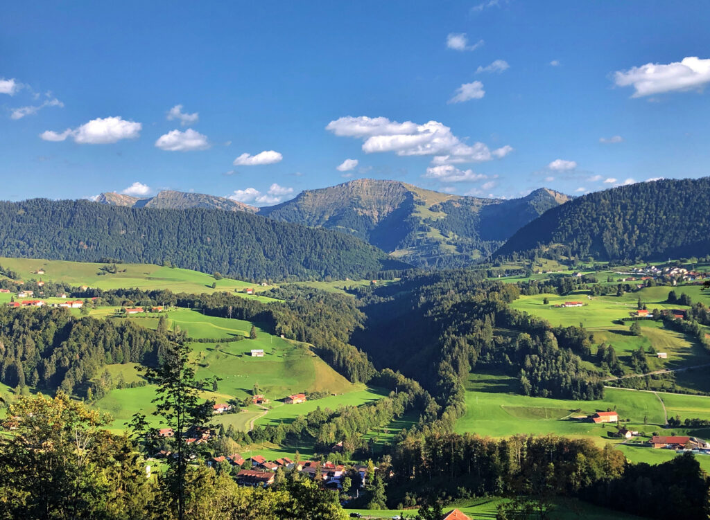 hochgrat sommerabend himmel neu